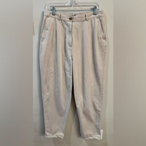 Vintage L.L. Bean Khaki Original Fit Pants Size 14 Tall